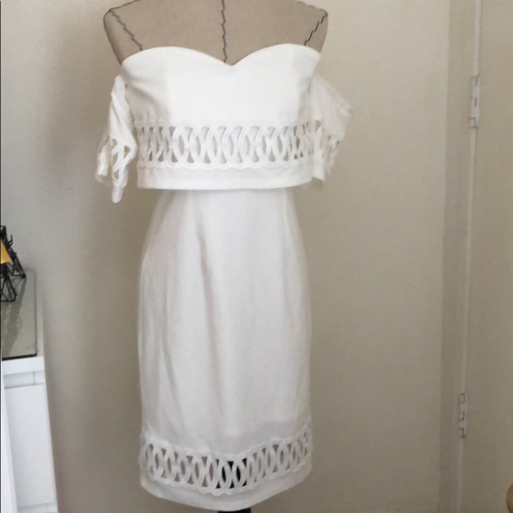 NWOT - White off the shoulder dress